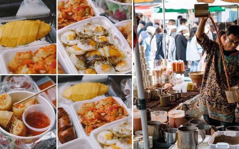 Chợ Chatuchak có nền ẩm thực độc đáo, phong phú và đa dạng