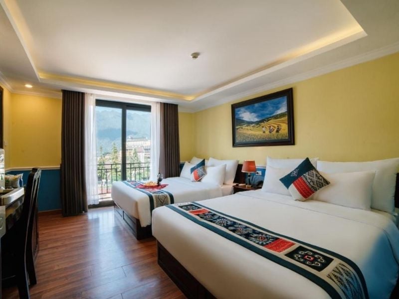 khách sạn trung tâm Sapa Ladybird Sapa Hotel