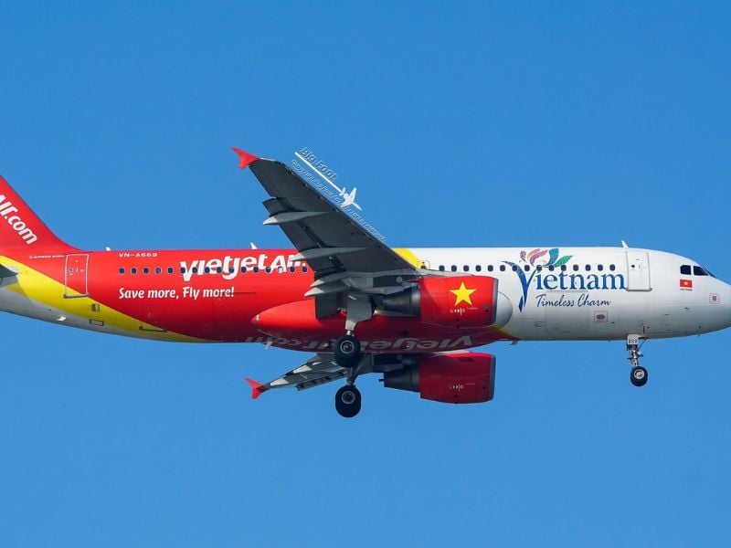 máy bay vietjet có bao nhiêu chỗ ngồi