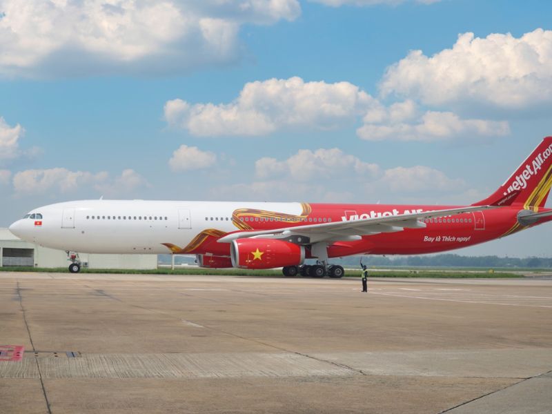 máy bay vietjet có bao nhiêu chỗ ngồi