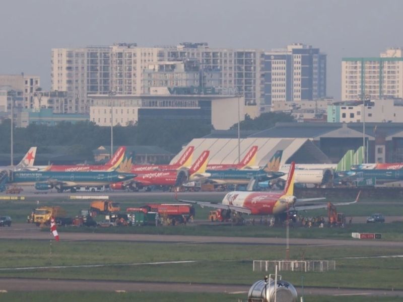 Vietjet hạ cánh lỗi