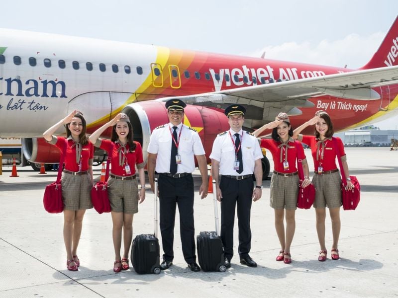 phi công vietjet air