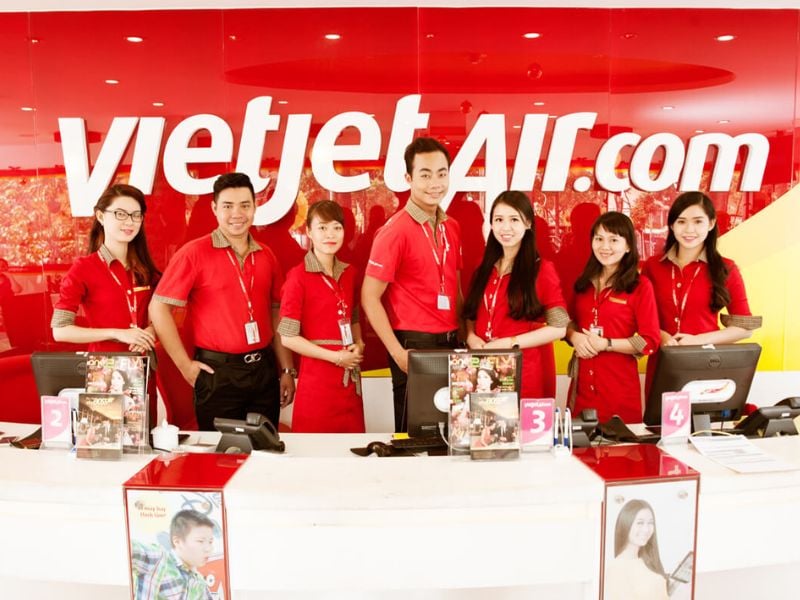 phòng vé vietjet tại hà nội