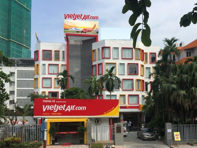 phòng vé Vietjet tại Hà Nội