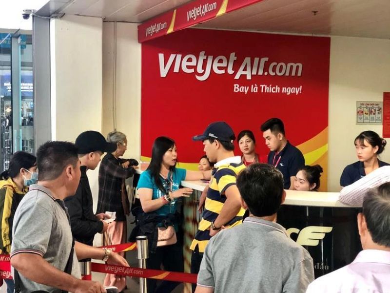 phòng vé vietjet tại Hà Nội