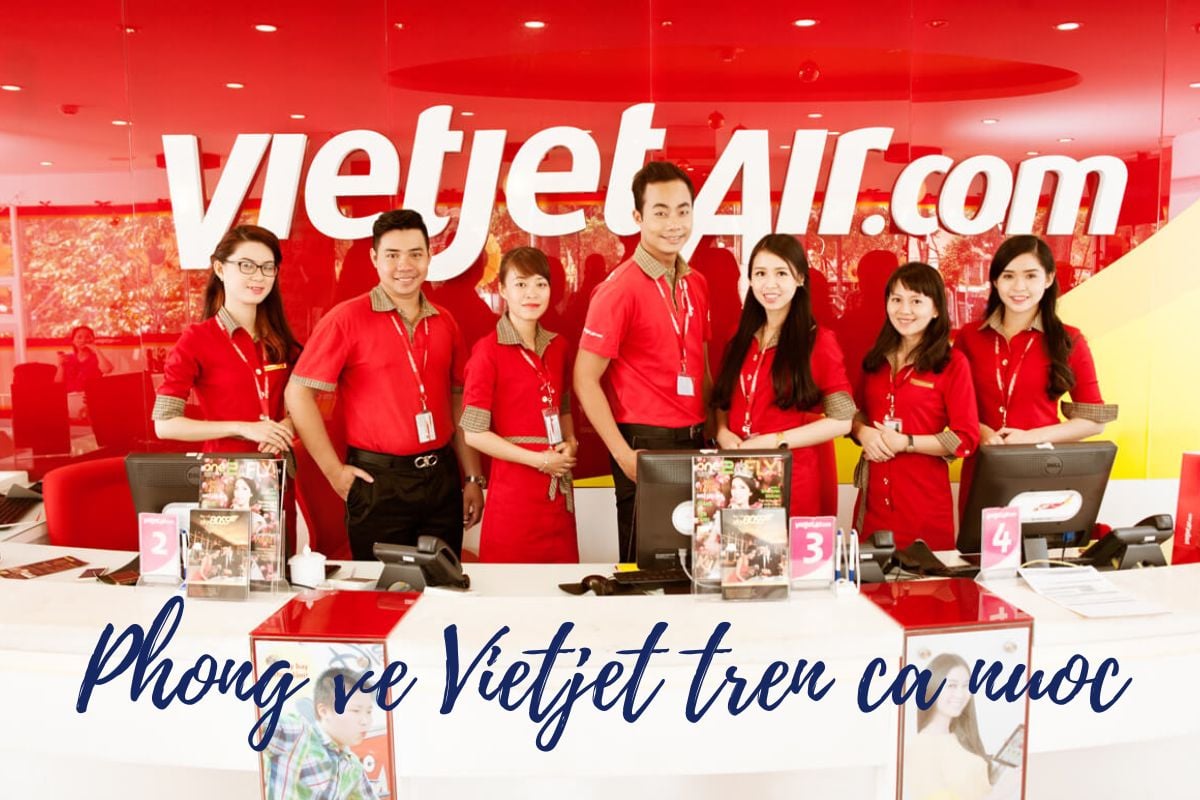 Phòng vé Vietjet có ở những tỉnh thành nào?