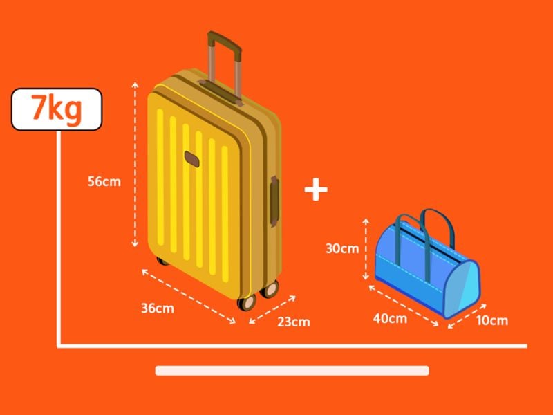 quy định hành lý xách tay vietjet