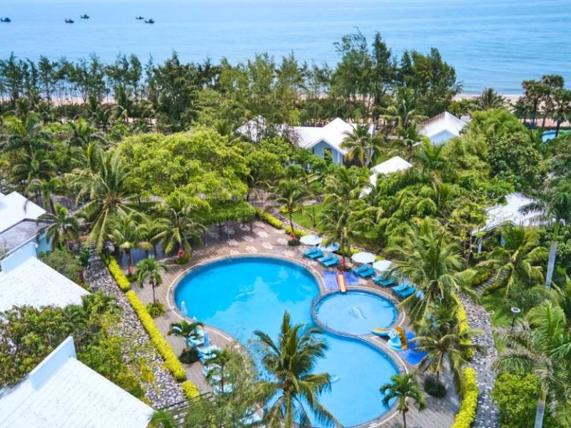 khách sạn 5 sao Hồ Tràm Carmelina Beach Resort