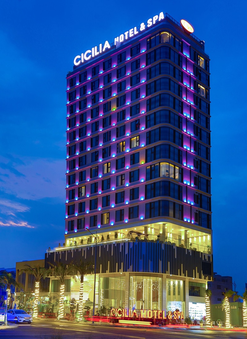 Khách sạn 4 sao tại Đà Nẵng Cicilia Hotel and Spa Danang